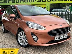 Bronze Used 2017 Ford Fiesta Titanium Hatchback | £7,775 (Fair price)