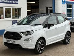 Frozen white Used 2020 Ford Ecosport ST-Line SUV | £10,995 (Fair price)