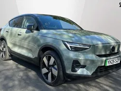 Green New 2025 Volvo EC40 Ultra SUV | £49,995 (Expensive)