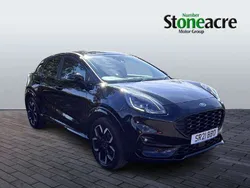 Black Used 2021 Ford Puma ST-Line X SUV | £17,990 (Expensive)