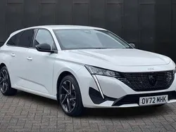 White Used 2022 Peugeot 308 Allure Premium Estate | £18,291 (Fair price)