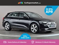 Black Used 2021 Audi e-tron SUV | £18,697 (Fair price)
