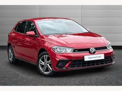 Red Used 2022 VW Polo R-line Hatchback | £16,995 (Fair price)