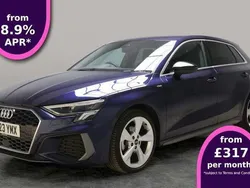 Blue Used 2023 Audi A3 Sportback S-Line Hatchback | £22,940 (Fair price)