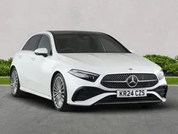 White Used 2024 Mercedes A180 AMG Line Premium Plus Hatchback | £27,599 (Expensive)