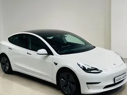 White Used 2021 Tesla Model 3 Long Range AWD Sedan | £18,600 (Fair price)