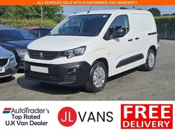White Used 2023 Peugeot Partner Premium MPV | £11,975 (Fair price)