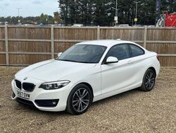 White Used 2017 BMW 218 Sport Line Coupe | £10,200 (Good price)