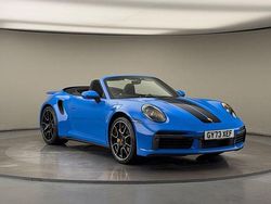 Blue Used 2023 Porsche 911 Turbo S Cabriolet Cabriolet | £148,500 (Good price)