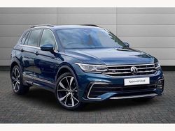Nightshade blue Used 2023 VW Tiguan R-line SUV | £27,750 (Fair price)