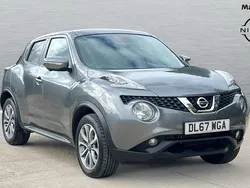 Grey Used 2017 Nissan Juke Tekna SUV | £8,843 (Fair price)