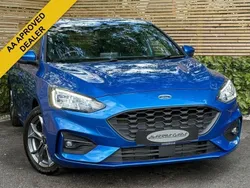 Blue Used 2020 Ford Focus ST-Line Hatchback | £11,485 (Fair price)