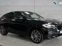Black sapphire Used 2021 BMW X4 M Sport SUV | £31,851 (Fair price)