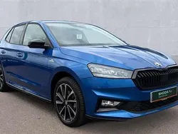 Blue Used 2024 Skoda Fabia Monte Carlo Hatchback | £19,150 (Fair price)