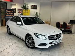 White Used 2014 Mercedes C220 Sedan | £6,993 (A bit pricey)