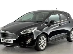 Black Used 2018 Ford Fiesta Titanium X Hatchback | £9,220 (Fair price)