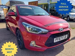 Red Used 2018 Hyundai i20 SE Coupe | £7,995 (Fair price)