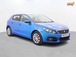 Blue Used 2021 Peugeot 308 Allure Hatchback | £10,895
