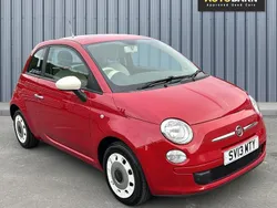 Red Used 2013 Fiat 500 Hatchback | £3,690 (Fair price)