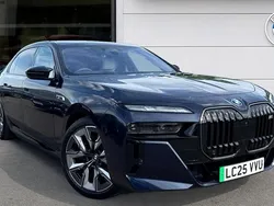 Blue Used 2025 BMW i7 Comfort Edition Sedan | £109,806 (Expensive)