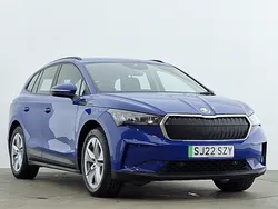 Blue Used 2022 Skoda Enyaq iV ecoSuite SUV | £19,998 (Fair price)