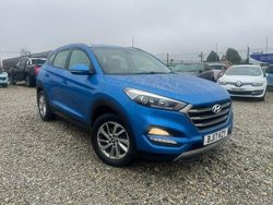Blue Used 2017 Hyundai Tucson SE SUV | £8,495 (Fair price)