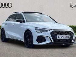 White Used 2022 Audi S3 Sportback Advanced Hatchback | £37,449