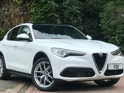 White Used 2019 Alfa Romeo Stelvio SUV | £20,496 (Good price)