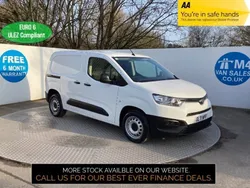 White Used 2022 Toyota Proace Active Van | £9,995 (Good price)