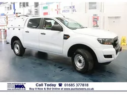 White Used 2018 Ford Ranger XL Pickup | £7,800 (Fair price)