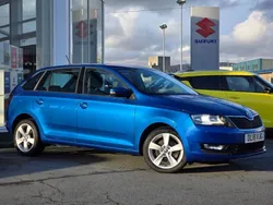 Blue Used 2018 Skoda Rapid SE Hatchback | £11,495 (Expensive)