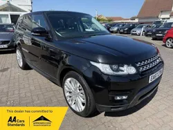 Black Used 2017 Land Rover Range Rover Sport HSE SUV | £17,450