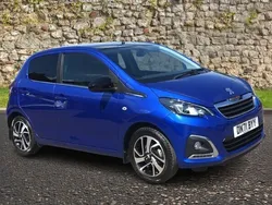 Blue Used 2021 Peugeot 108 Allure Hatchback | £10,995 (A bit pricey)
