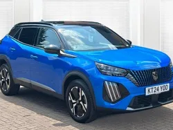 Vertigo blue Used 2024 Peugeot 2008 GTi SUV | £20,175 (Fair price)