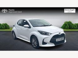 White Used 2023 Toyota Yaris Hybrid Hatchback | £17,000 (Good price)