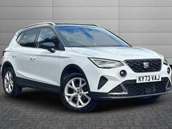 White with grey roof Used 2023 Seat Arona FR SUV | £13,980 (Fair price)
