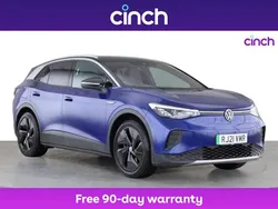 Blue Used 2021 VW ID.4 Pro Performance SUV | £15,499 (Super price)