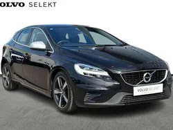 Black Used 2017 Volvo V40 R-Design Estate | £8,850 (Fair price)