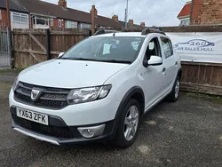 White Used 2013 Dacia Sandero Ambiance Hatchback | £3,795 (Fair price)