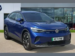 Blue Used 2021 VW ID.4 Pro Performance SUV | £22,350 (Fair price)