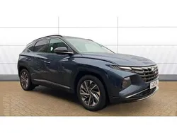 Blue Used 2021 Hyundai Tucson Premium SUV | £17,750 (Fair price)