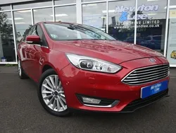 Red Used 2015 Ford Focus Titanium X Hatchback | £7,700 (Fair price)