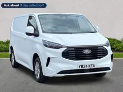 White Used 2024 Ford Transit Custom Limited Van | £23,600 (Good price)