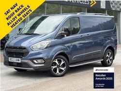 Blue Used 2022 Ford Transit Custom Active Van | £18,990 (Fair price)