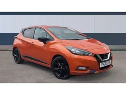Orange Used 2022 Nissan Micra Hatchback | £12,004 (Fair price)