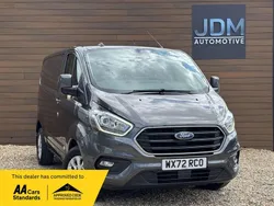 Grey Used 2022 Ford Transit Custom Limited | £17,995 (Fair price)