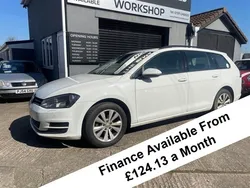White Used 2014 VW Golf VII SE Estate | £3,995 (A bit pricey)