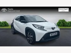 White Used 2023 Toyota Aygo Hatchback | £13,136 (Fair price)