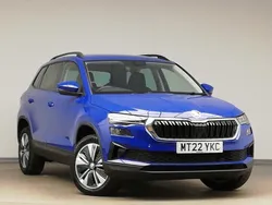 Blue Used 2022 Skoda Karoq SE Drive SUV | £20,498 (Fair price)