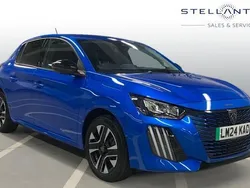 Blue Used 2024 Peugeot e-208 Style Hatchback | £15,990 (Fair price)